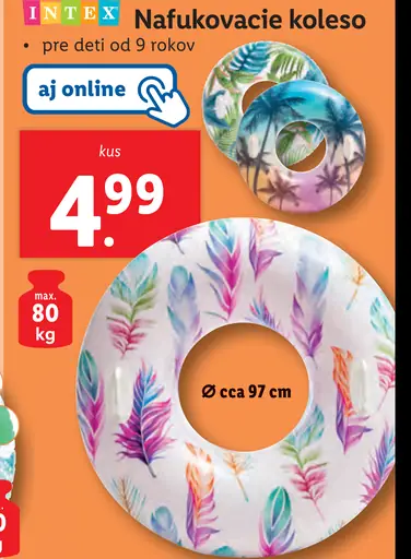 INTEX Nafukovacie koleso
