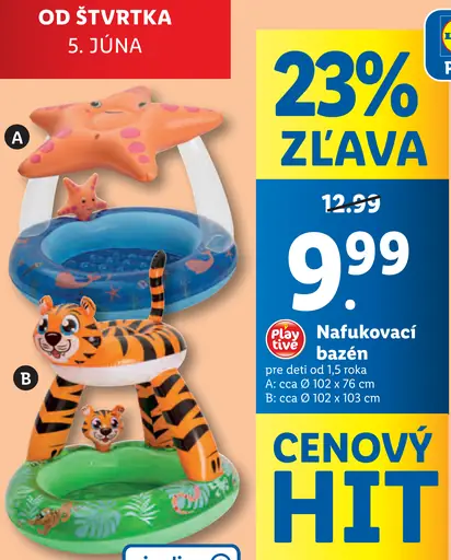 Playtive Nafukovací bazén