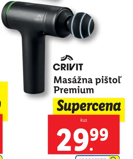 Crivit Masážna pištoľ Premium