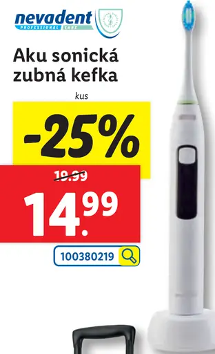 Nevadent Aku sonická zubná kefka