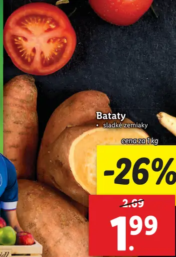 Bataty sladké zemiaky