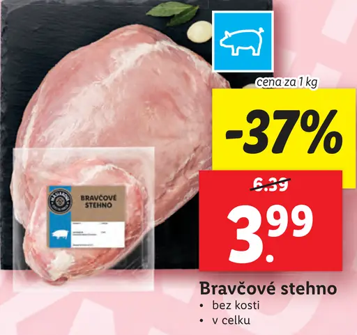 Údené bravčové stehno