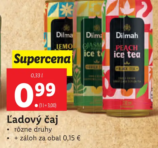 Dilmah Ľadový čaj