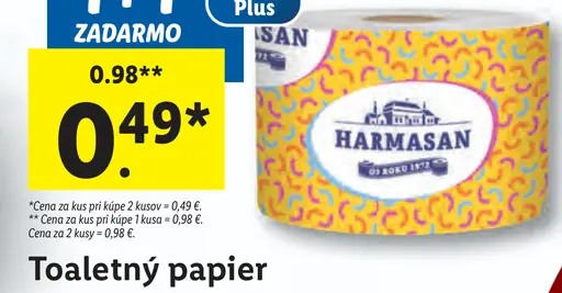 Harmasan Toaletný papier