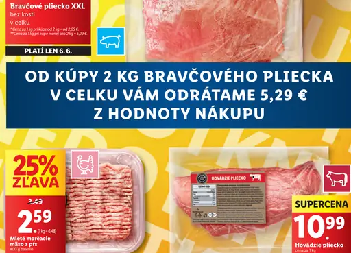 Hovädzie pliecko