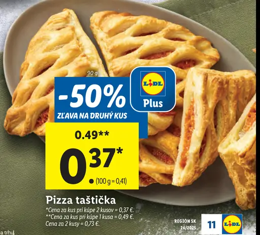 Taštička pizzová