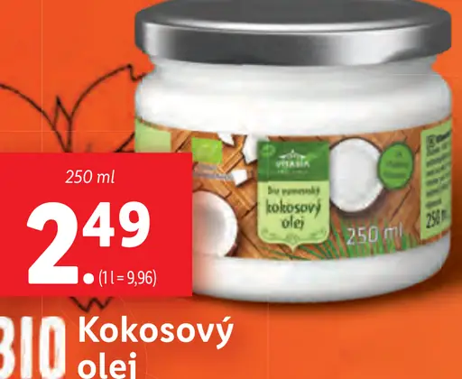 Vitasia BIO Kokosový olej