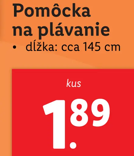 Pomôcka na plávanie