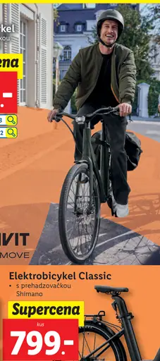 CRIVIT Elektrobicykel Classic