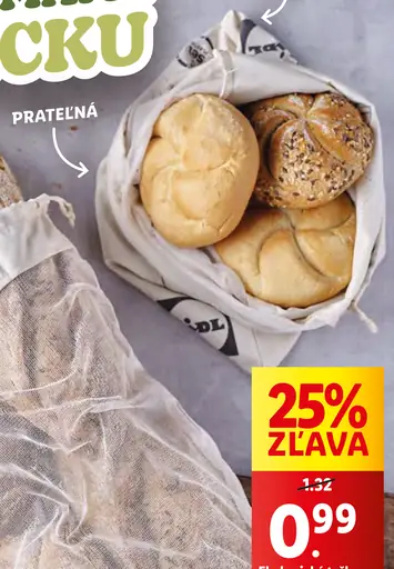 Ekologická taška na pečivo
