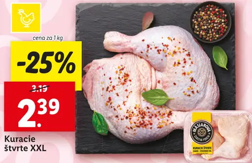 Kuracie štvrte XXL
