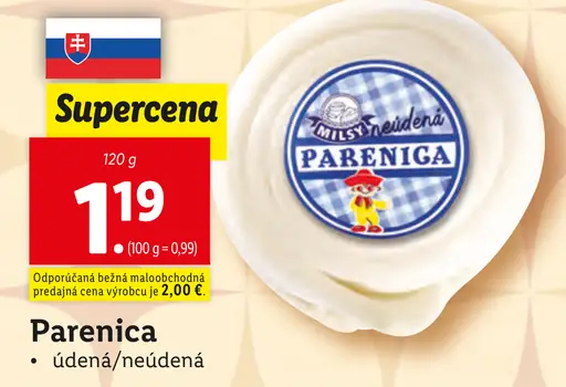 Parenica údená/neúdená