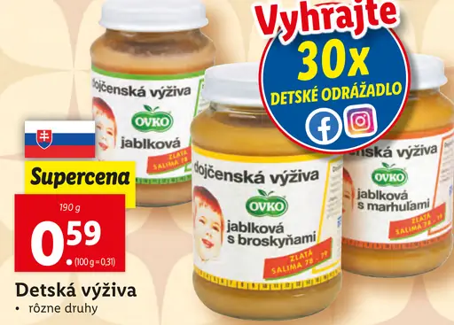 Ovko Detská výživa