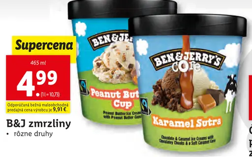 Ben & Jerry's zmrzliny