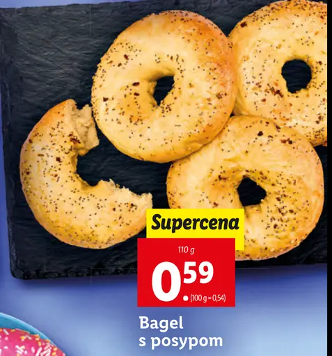 Bagel s posypom