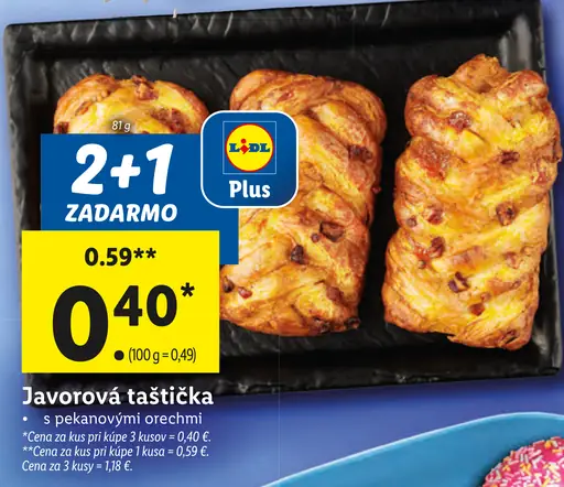 Javorová taštička s pekanovými orechmi