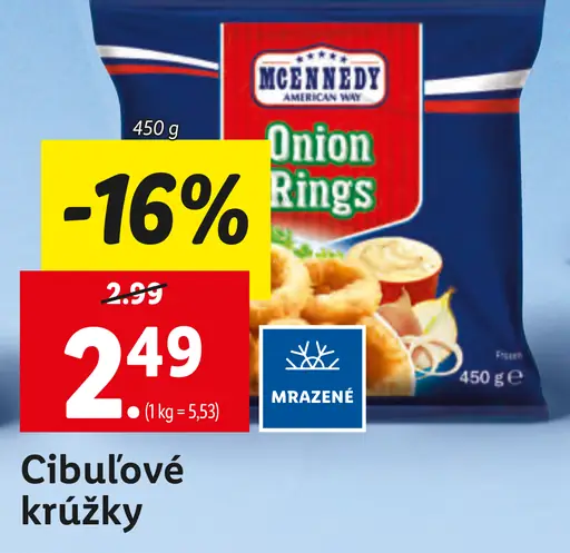 McEnnedy Cibuľové krúžky