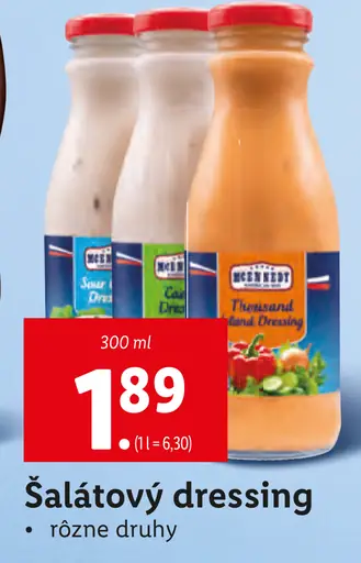 McEnnedy Šalátový dressing