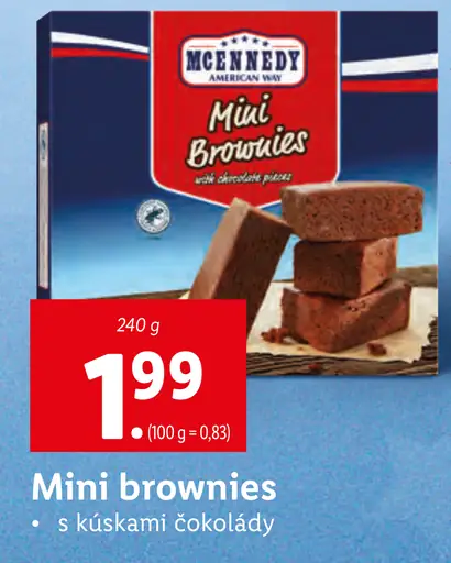 McEnnedy Mini brownies