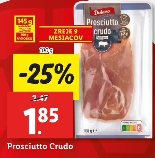 Prosciutto Crudo