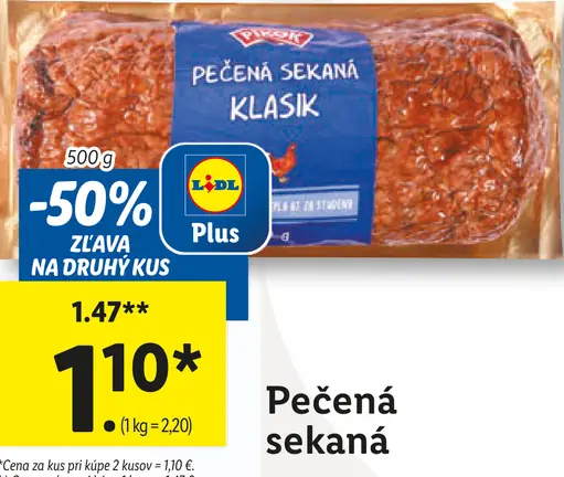 Pečená sekaná Klasik