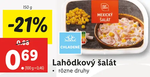Lahôdkový šalát