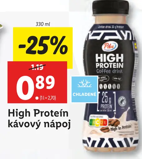 Pilos High Protein kávový nápoj