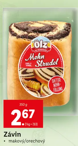 Ölz Závin makový/orechový