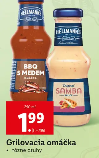 Hellmann's Grilovacia omáčka