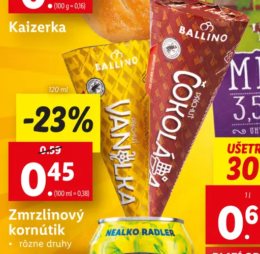 Ballino Zmrzlinový kornútik