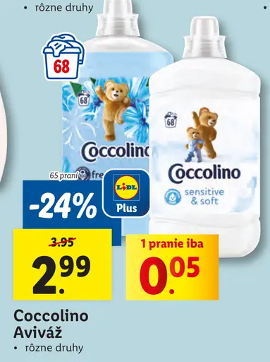 Coccolino aviváž