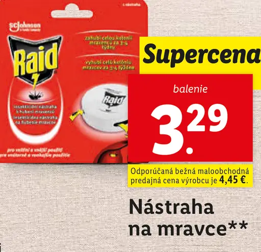 Raid Nástraha na mravce