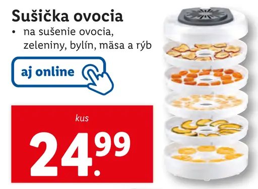 Sušička ovocia