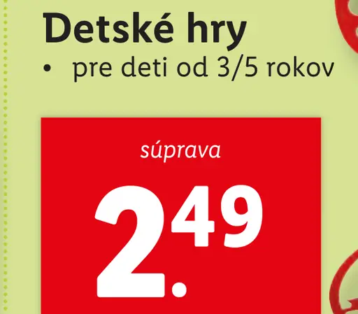 Playtive Detské hry