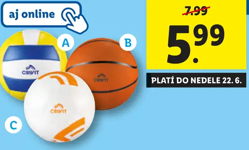Crivit Lopta