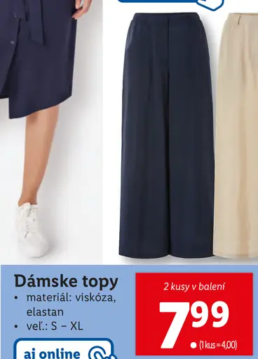 Dámske topy