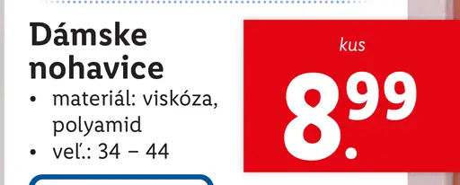 Dámske nohavice