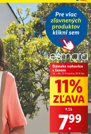Esmara Dámske nohavice