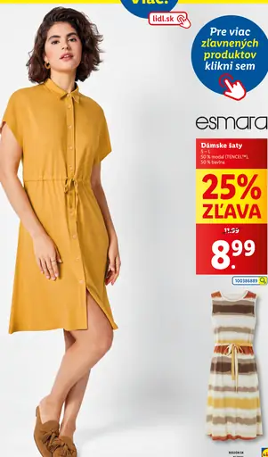 Esmara Dámske šaty