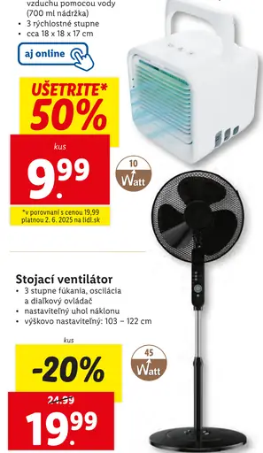 SilverCrest Stojací ventilátor