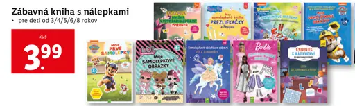 Zábavná kniha s nálepkami