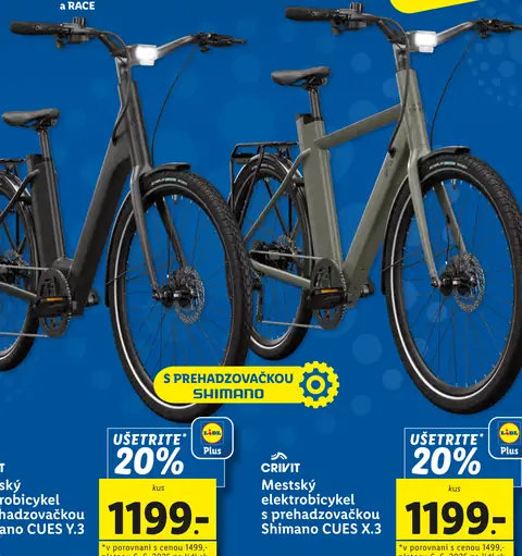 Crivit Mestský elektrobicykel s prehadzovačkou Shimano CUES X.3