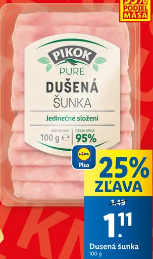 Pikok Dušená šunka