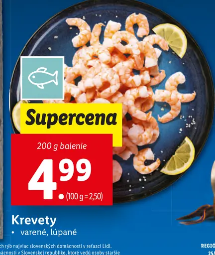 Lidl Krevety