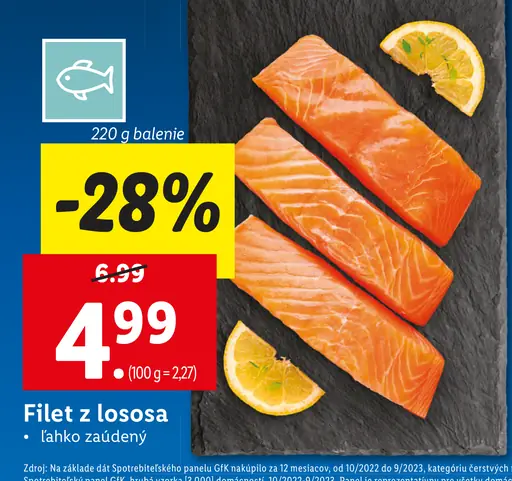Lidl Filet z lososa