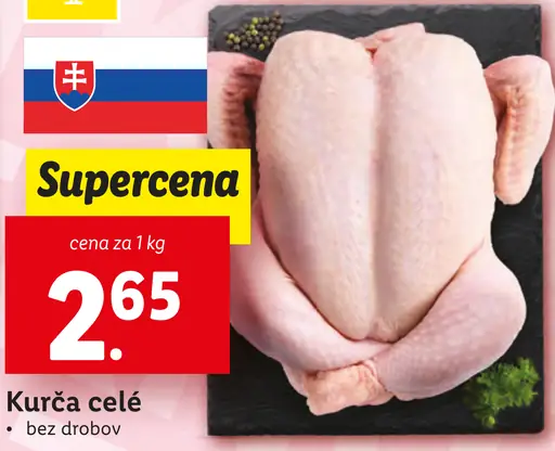 Lidl Kurča celé