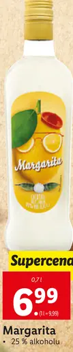 Margarita 25 % alkoholu