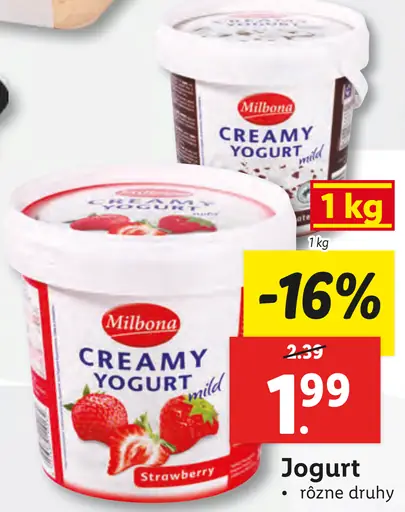 Milbona Creamy Yogurt