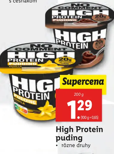 Müller High Protein puding