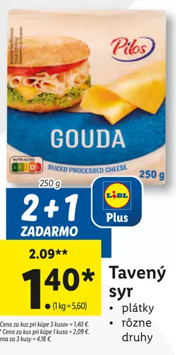 Pilos Tavený syr v črieku